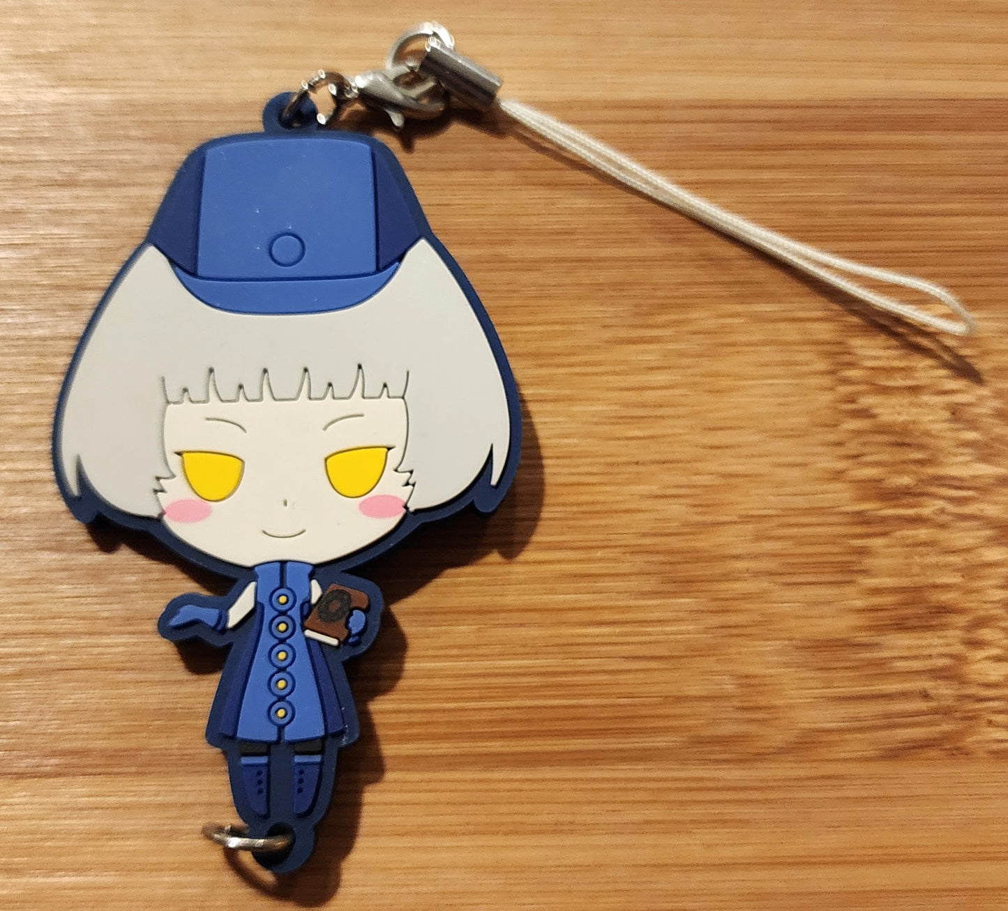 Elizabeth Persona 3 Chibi Anime Rubber Keychain
