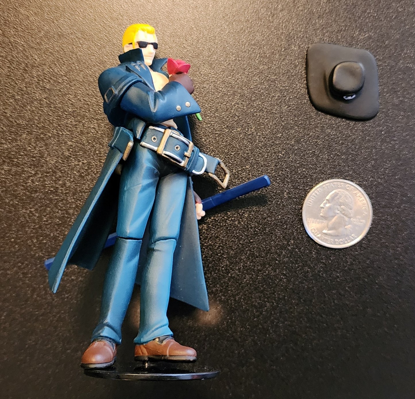 Johnny Guilty Gear X Gashapon Figure (Dark Blue Version)