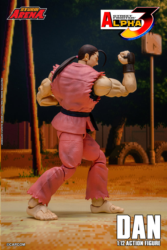 Dan Hibiki Street Fighter Alpha 3 Storm Arena Action Figure