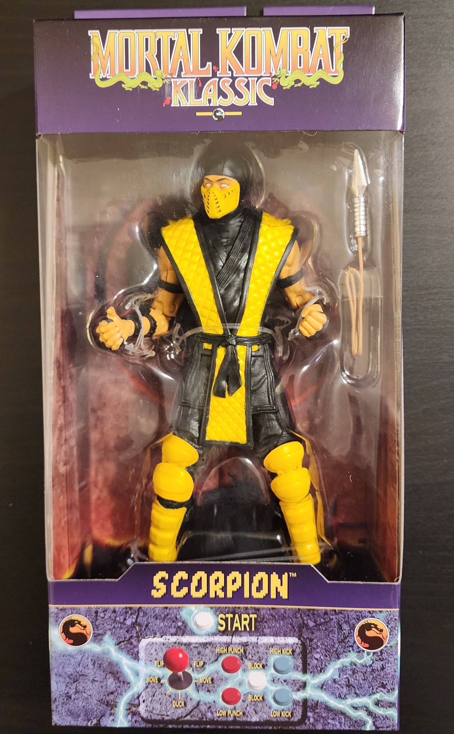 Scorpion Mortal Kombat Klassic McFarlane Action Figure (Sealed)