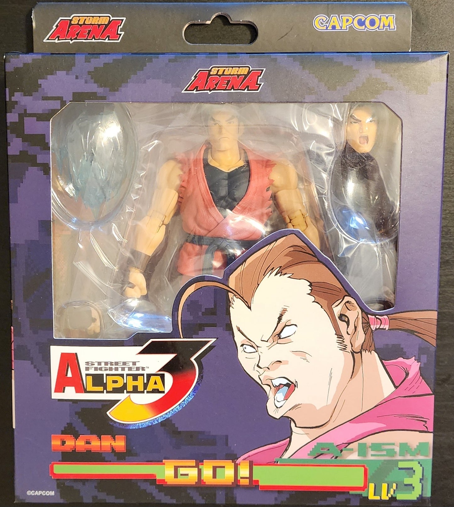 Dan Hibiki Street Fighter Alpha 3 Storm Arena Action Figure