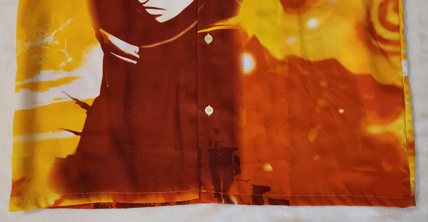 Asura Samurai Shodown RARE Vintage Button Down Shirt (Large)