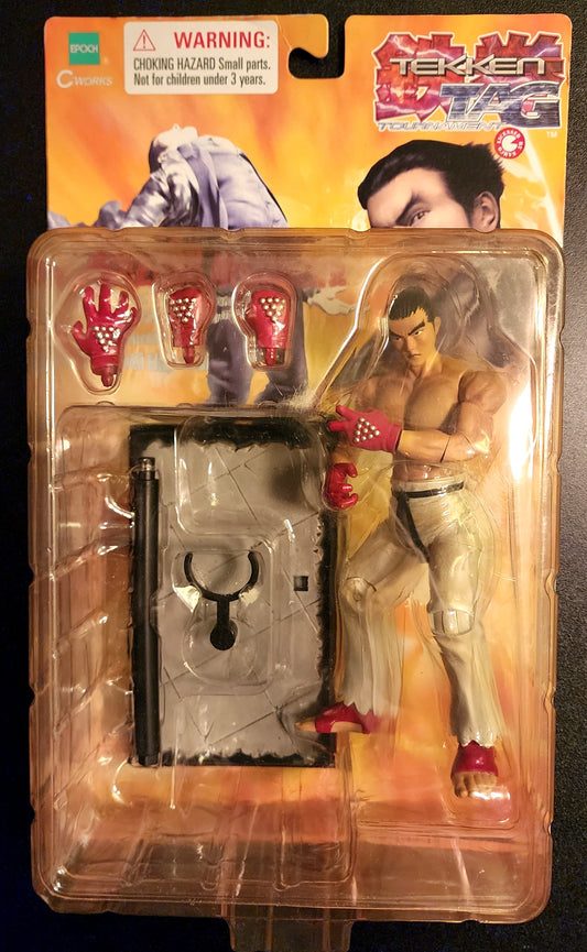 Kazuya Mishima Tekken Tag Tournament RARE Action Figure by Epoch (Sealed)