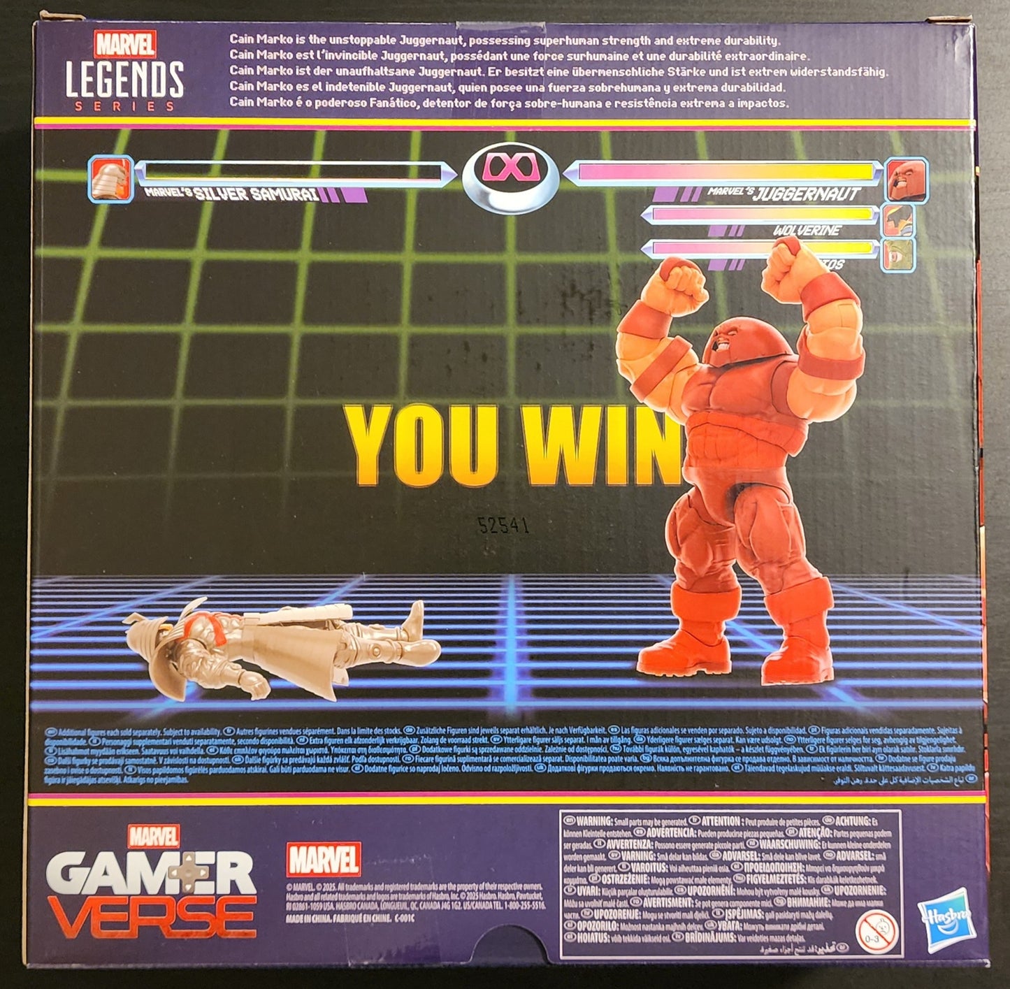 Juggernaut MVC2 Gamerverse Hasbro Marvel Legends 2-Pack