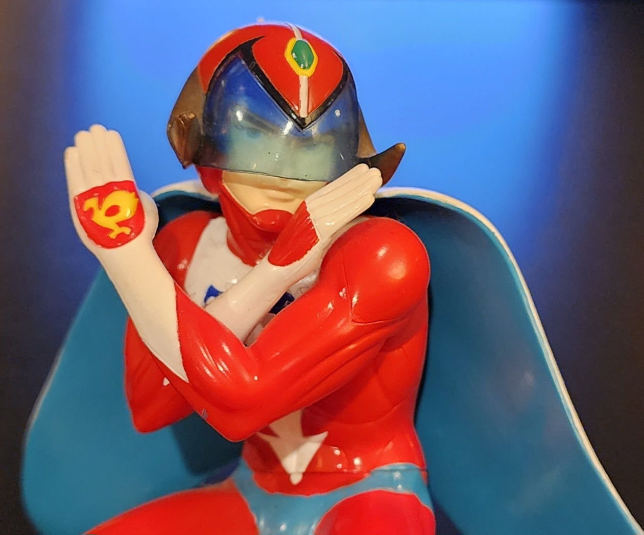 Hurricane Polymar Bandai Vintage 1998 Tatsunoko Statue