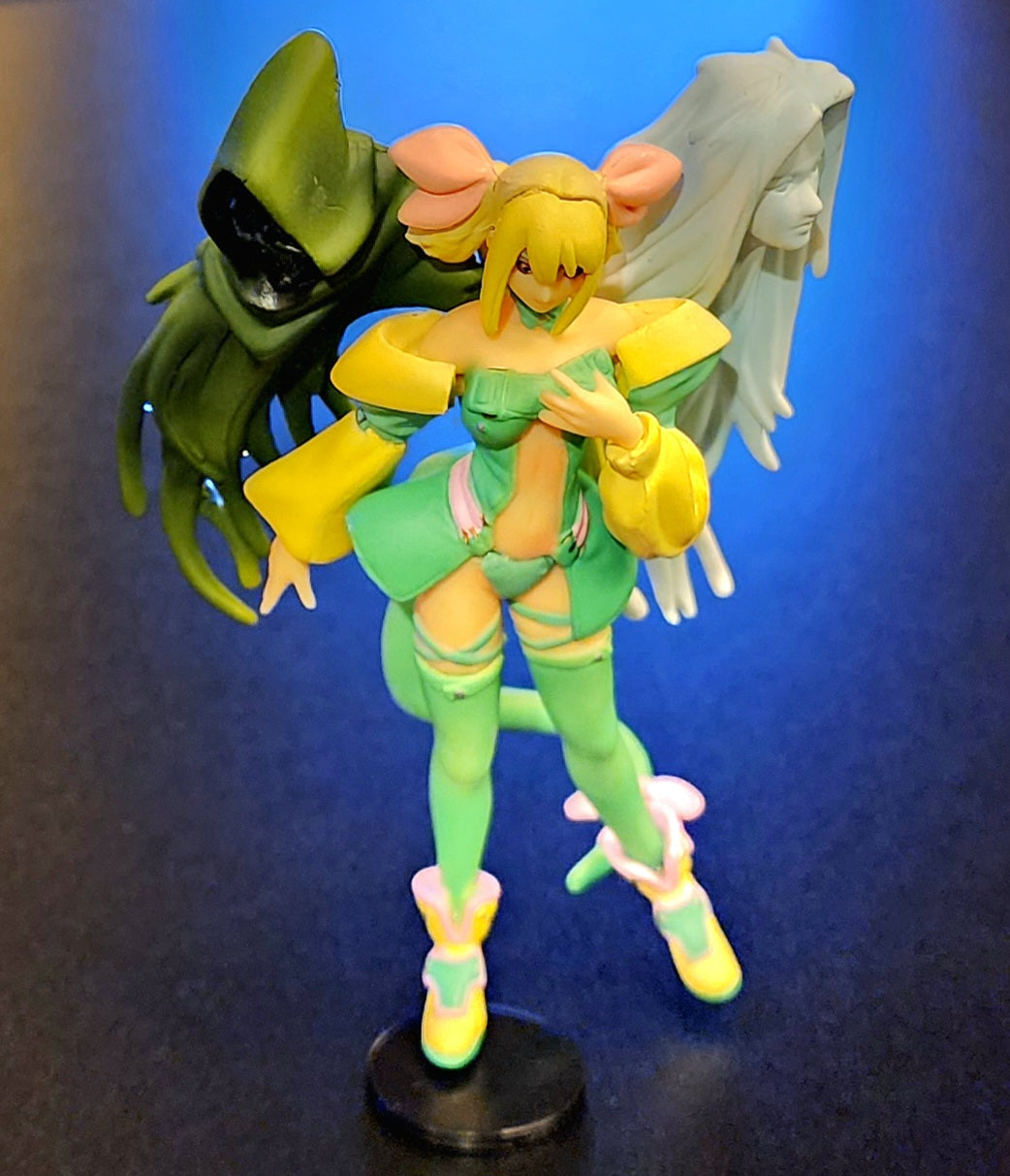 Dizzy Guilty Gear XX Gashapon Figure (Green Version)