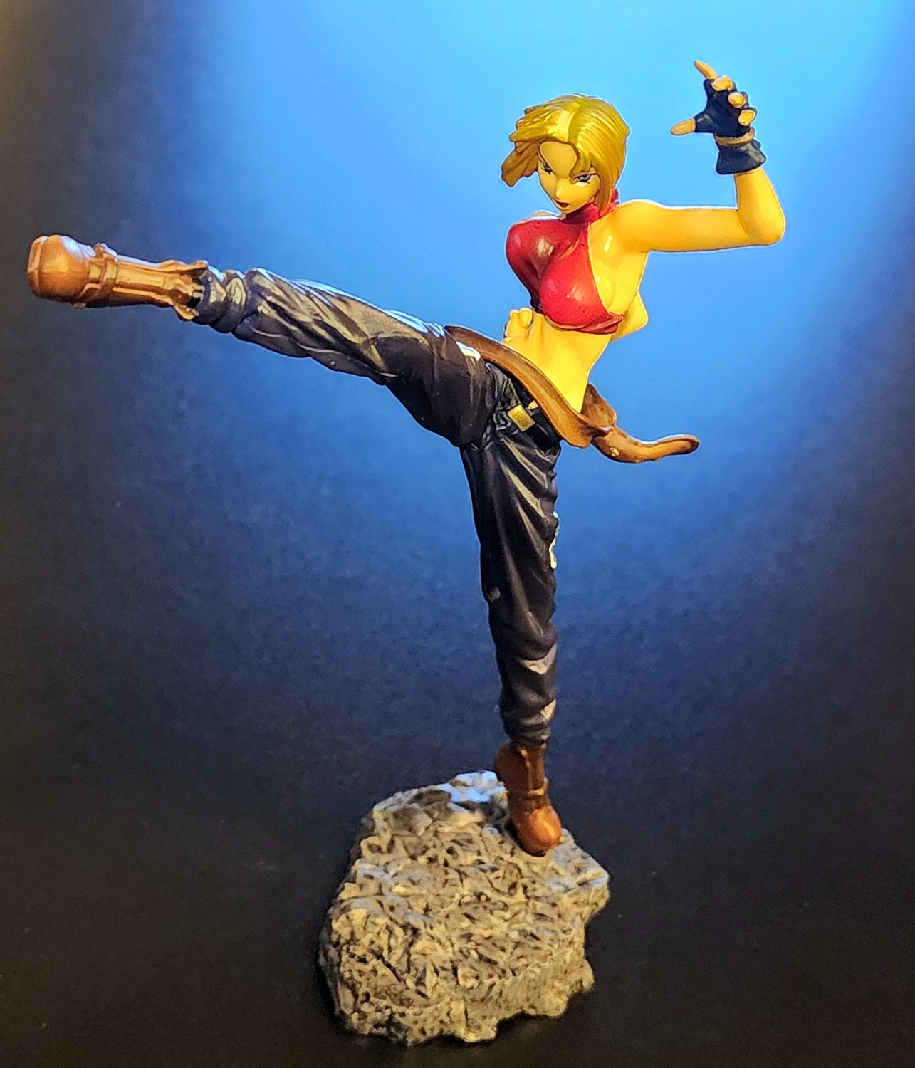Blue Mary KOF 2000 Anime 1/12 Scale Statue