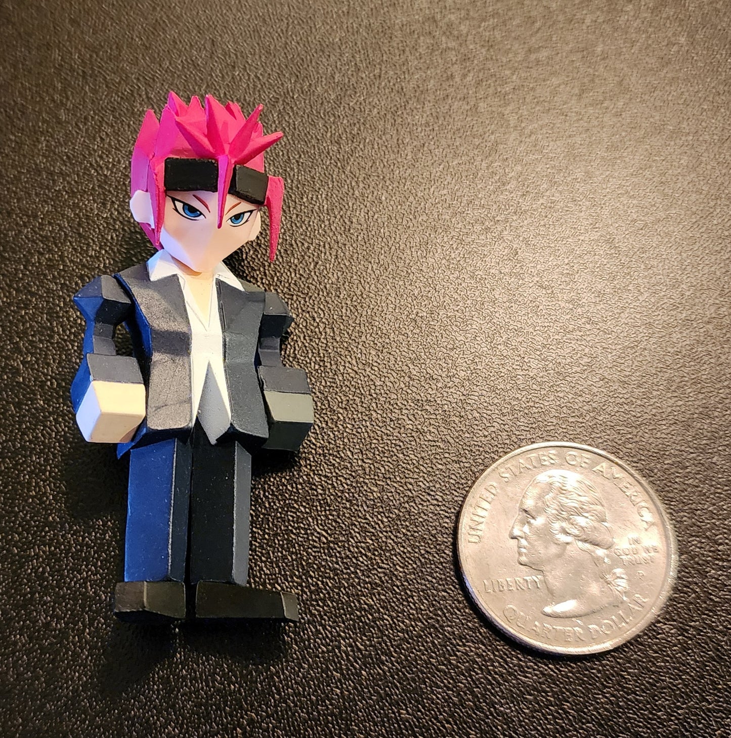 Reno Final Fantasy 7 Polygonal Model Figure