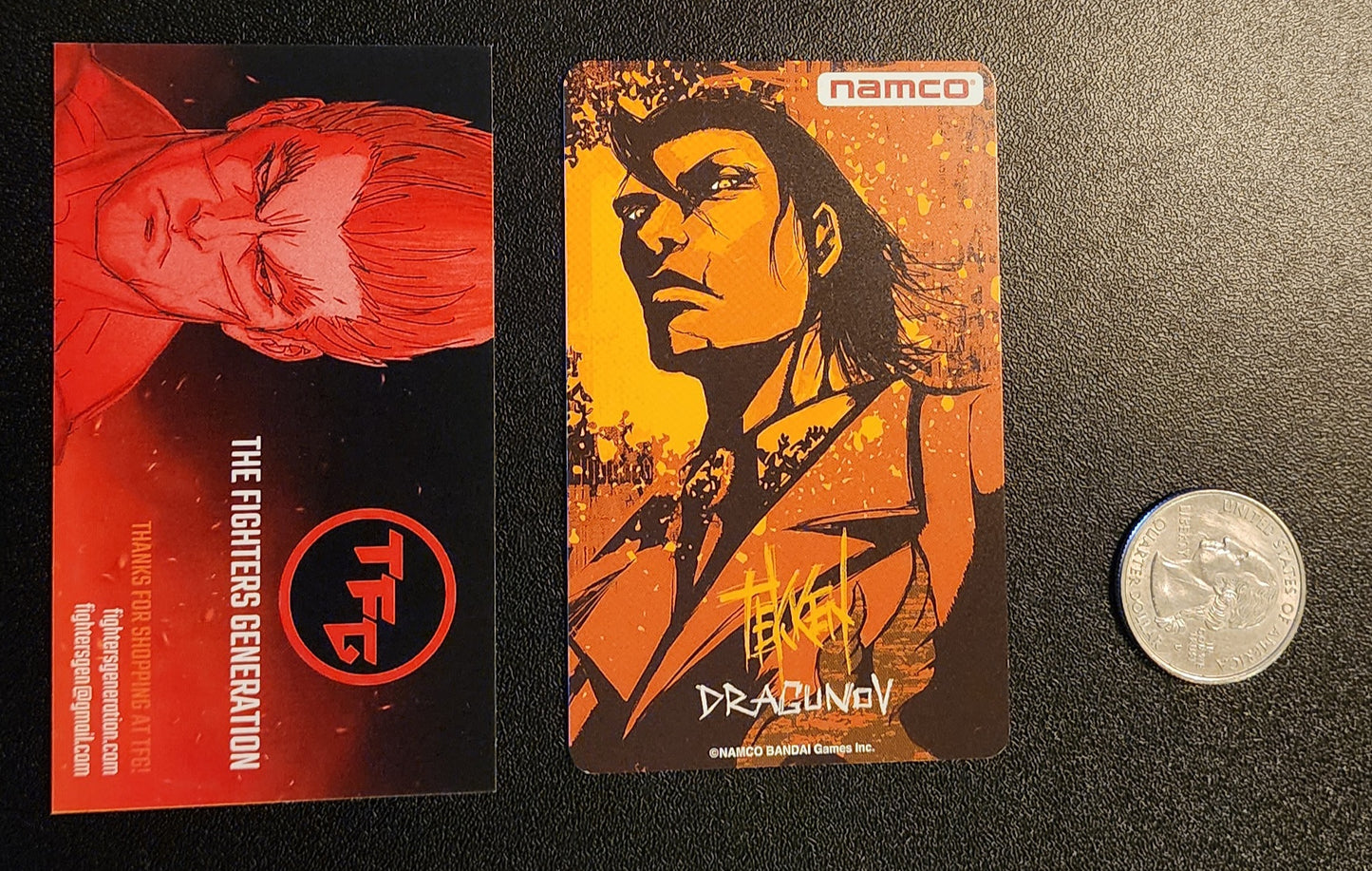 Dragunov Tekken 6: Bloodline Rebellion BanaPass Card
