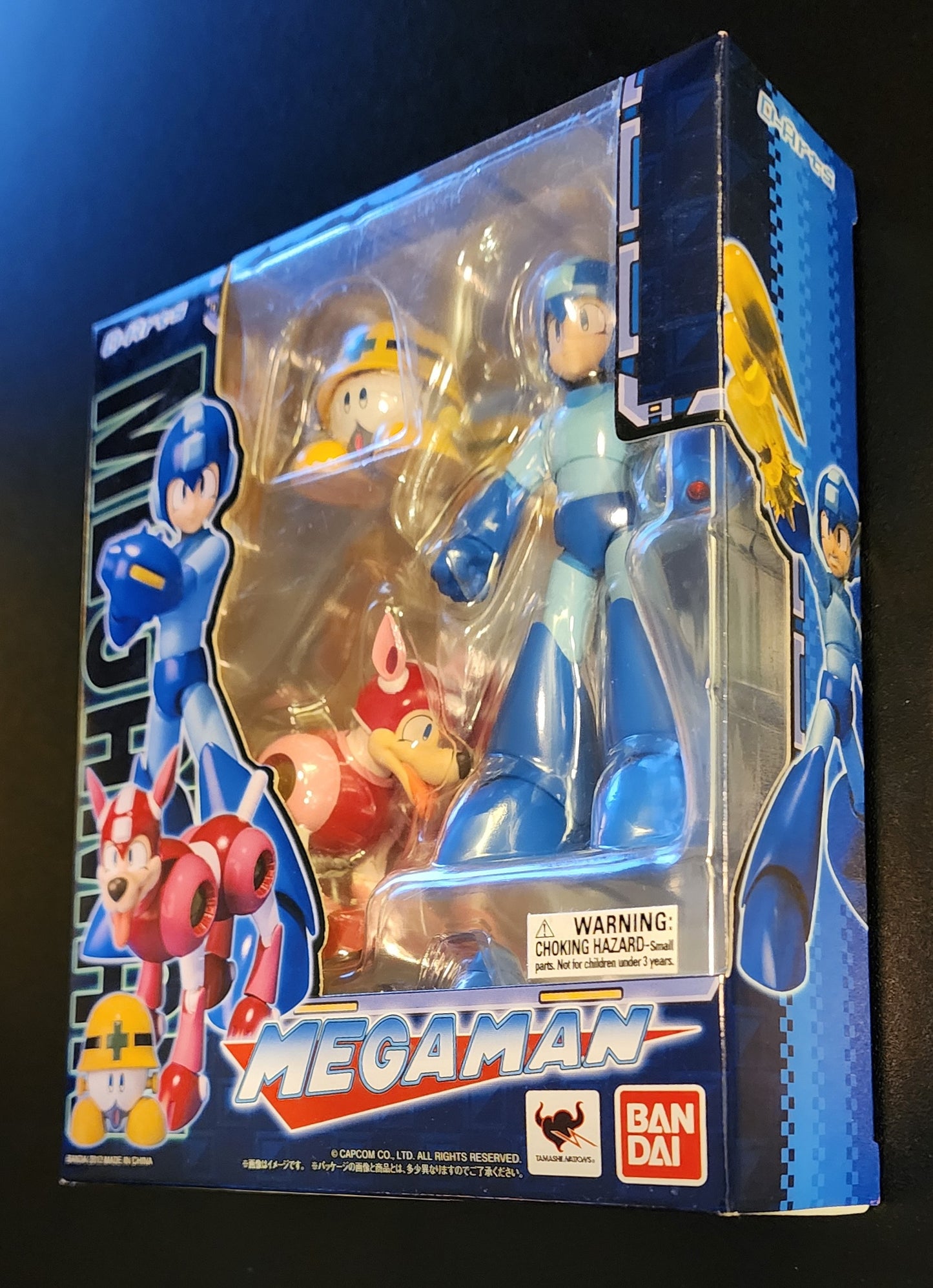 Mega Man Classic and Rush ROCKMAN D-Arts Bandai Tamashii Nations Action Figure (Sealed)