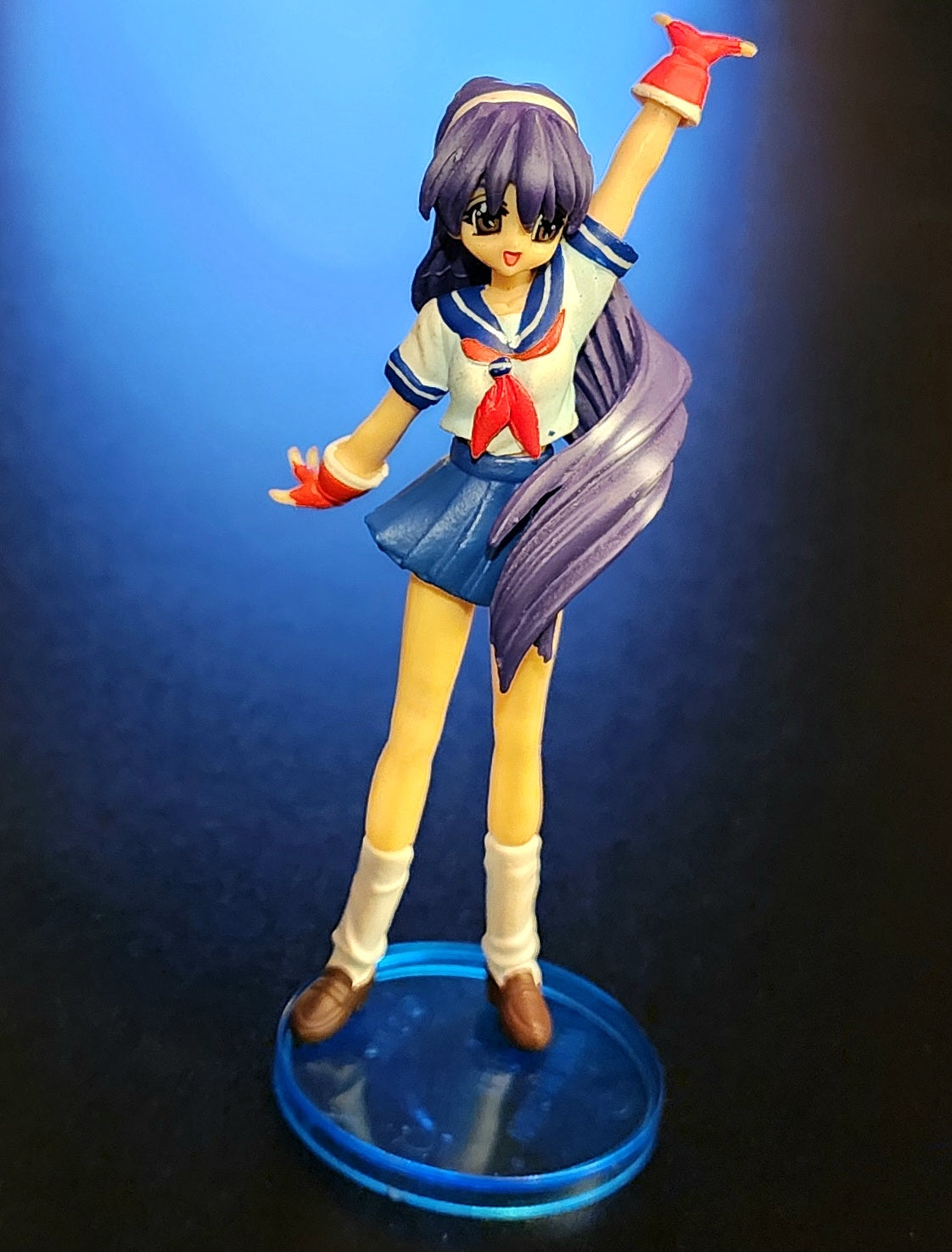 Athena Asamiya King of Fighters Schoolgirl Outfit SNK Real Figure Gashapon