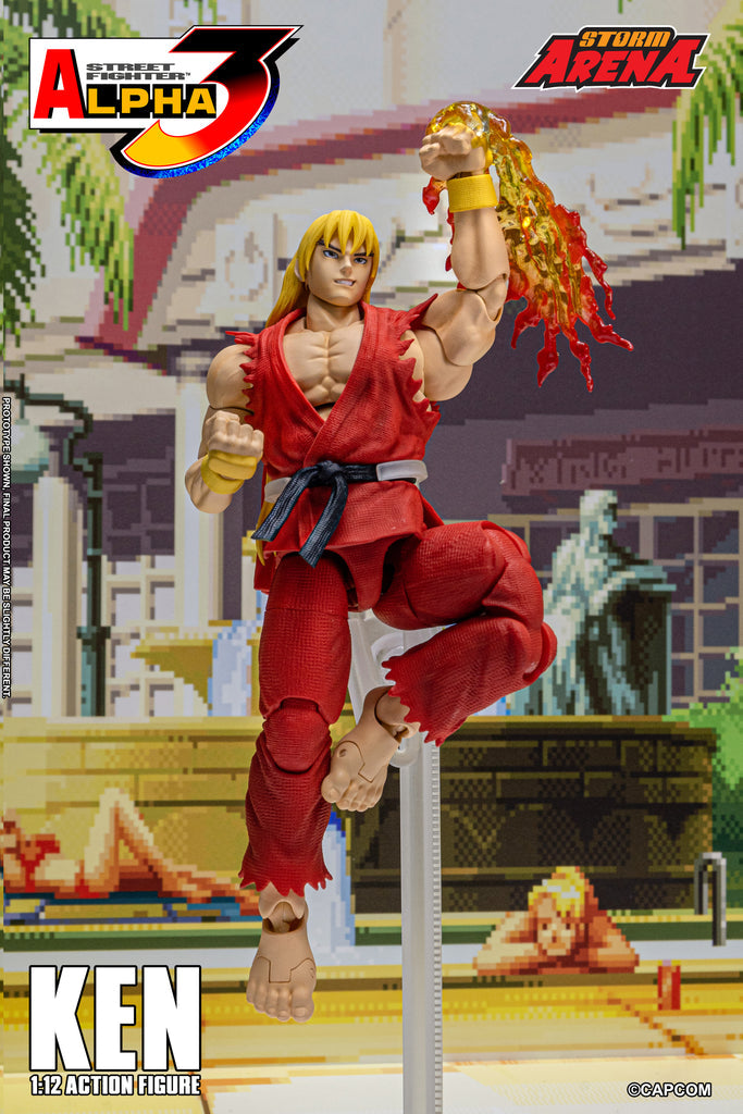 Ken Masters Street Fighter Alpha 3 Storm Collectibles Action Figure