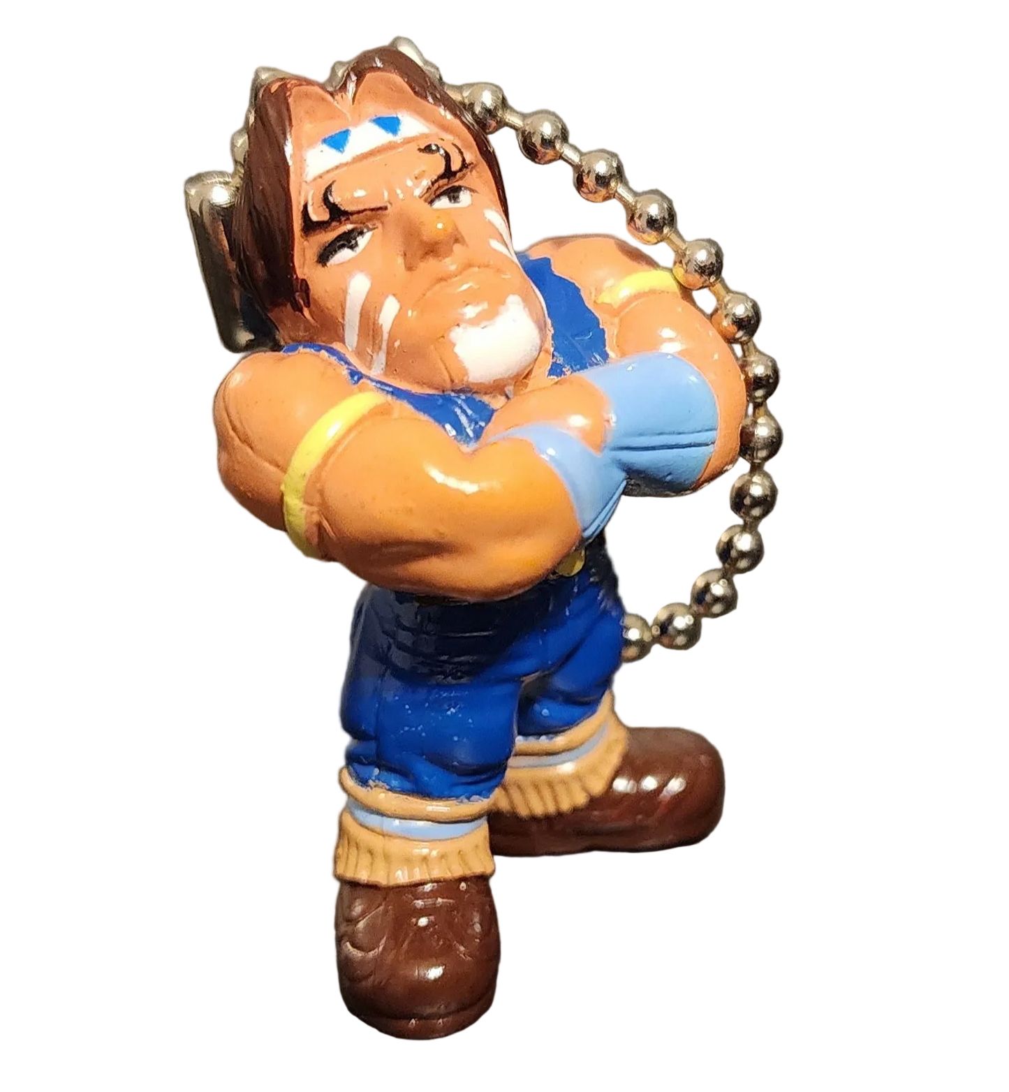 T. Hawk Vintage Street Fighter Keychain Figure