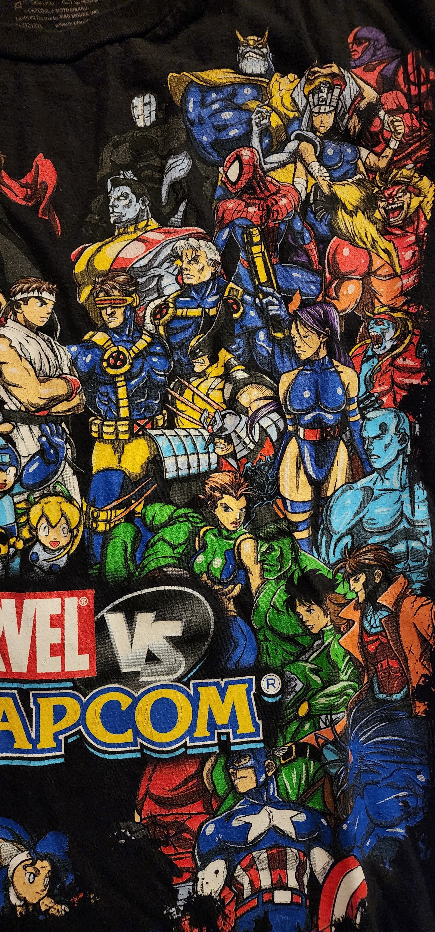 Marvel Vs. Capcom 2 Large T-Shirt