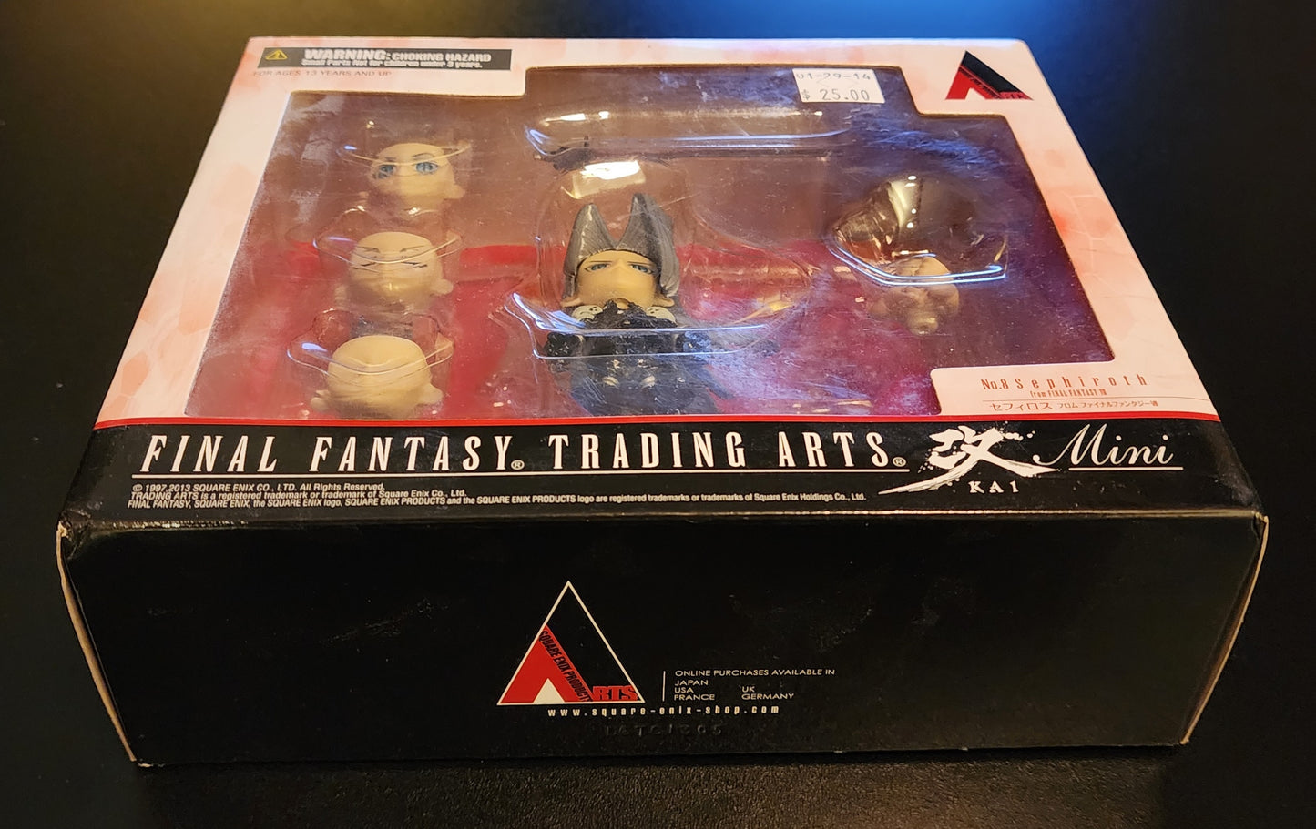 Sephiroth Final Fantasy Trading Arts Kai Mini Figure (Sealed)