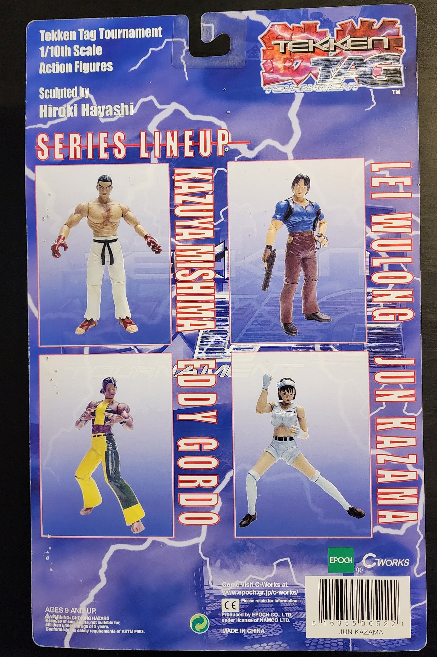 Jun Kazama Tekken Tag Tournament Action Figure (Box Damage)