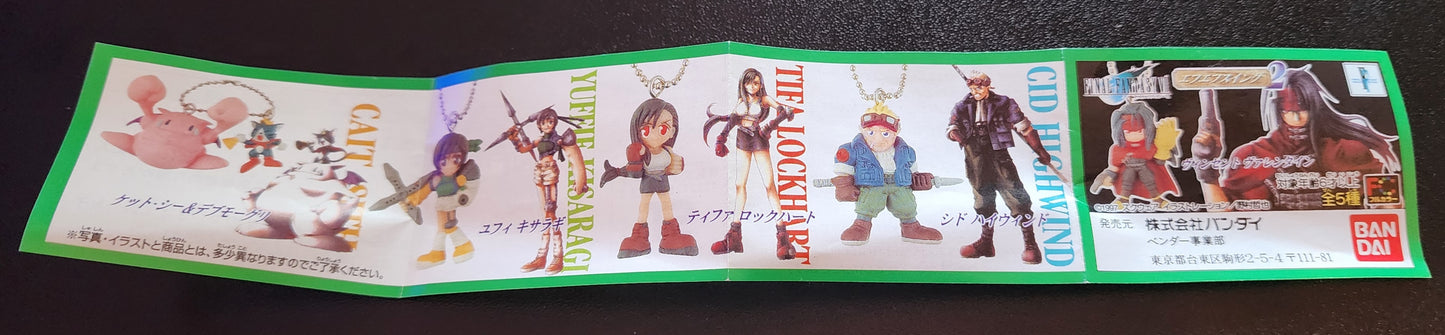 Yuffie Final Fantasy 7 Vintage Bandai Keychain Figure
