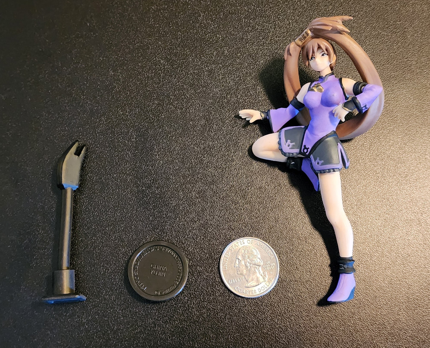 Jam Kuradoberi Guilty Gear X Gashapon Figure (Purple Version)