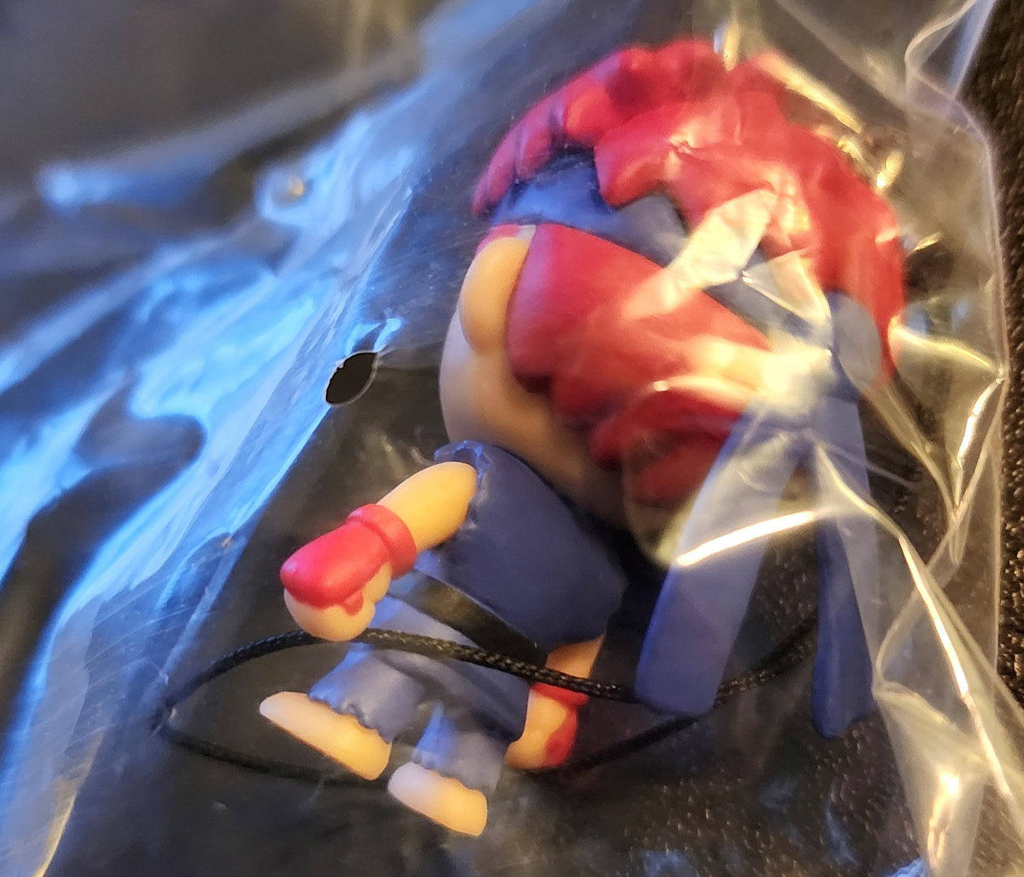 Ryu Starget Street Fighter Strap Charm Figure (2P Color)