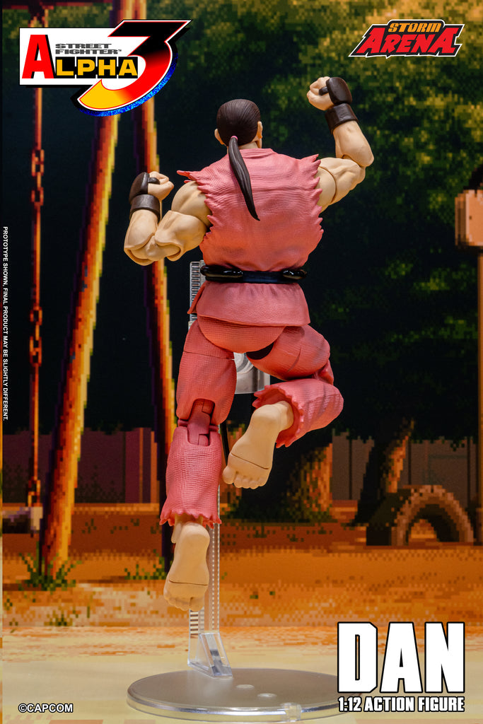 Dan Hibiki Street Fighter Alpha 3 Storm Arena Action Figure