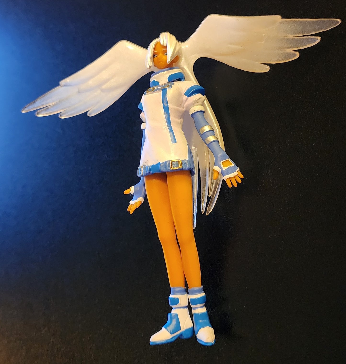 Millia Rage Guilty Gear XX Gashapon Figure (White & Blue Version)