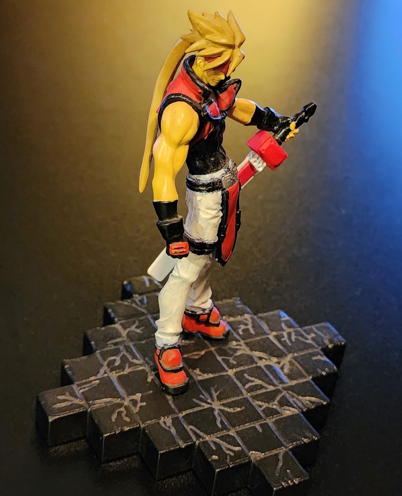 Sol Badguy Guilty Gear XX Banpresto Statue Figure (EX Color)