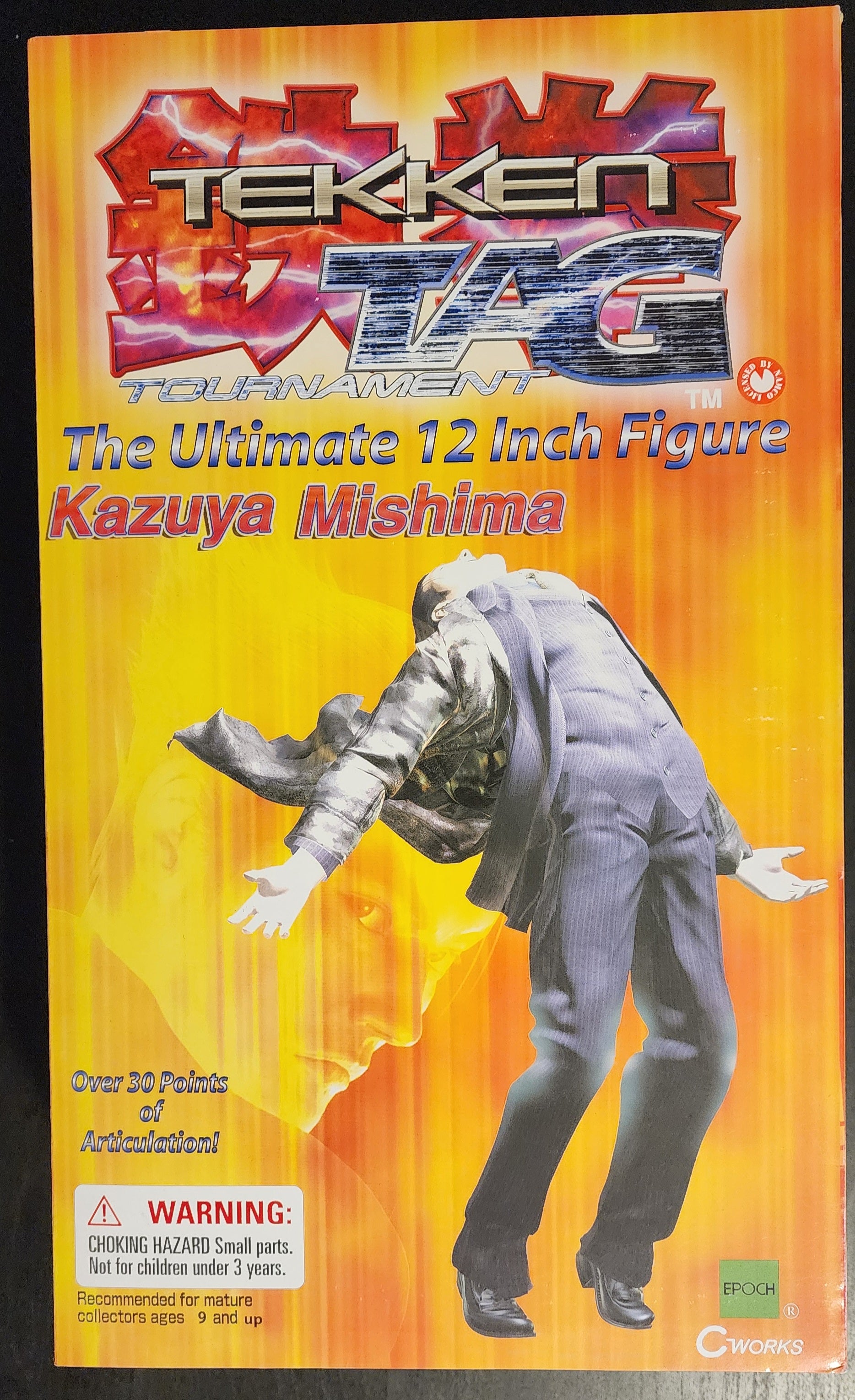 Kazuya Amazon.com: Tekken 40671 Kazuya Mishima Bandai Game Dimensions