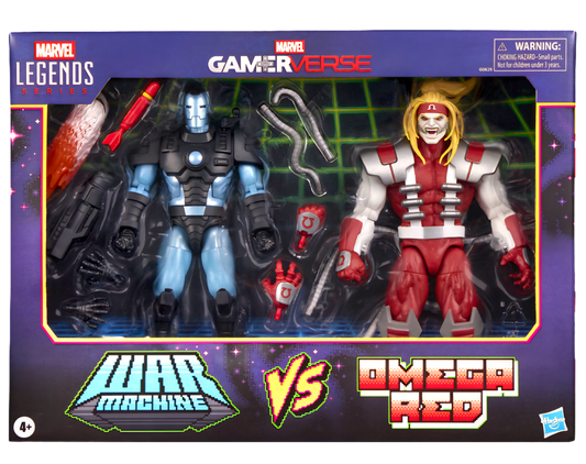War Machine Vs. Omega Red MVC2 Gamerverse Hasbro Marvel Legends 2-Pack