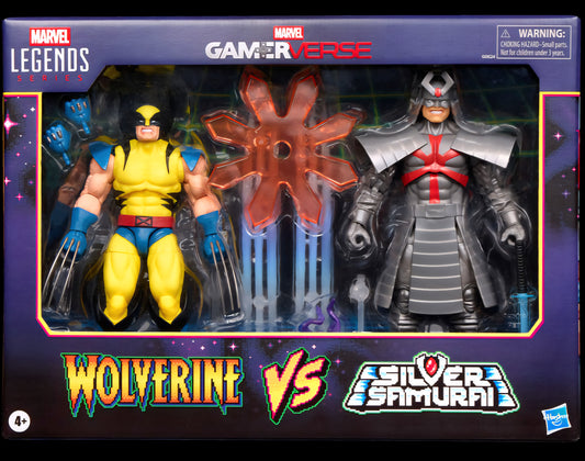 Wolverine Vs. Silver Samurai MVC2 Gamerverse Hasbro Marvel Legends 2-Pack
