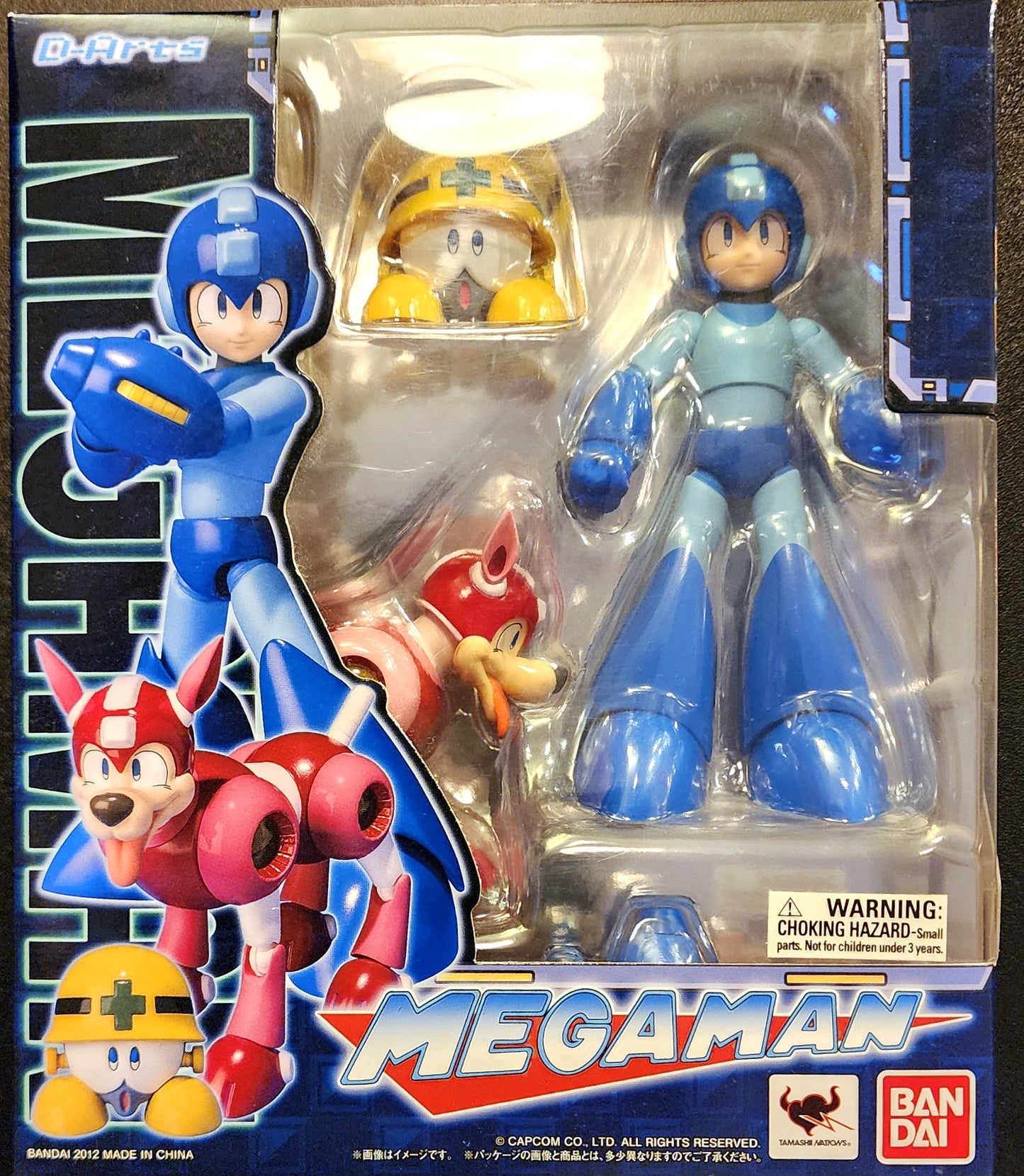 Mega Man Classic and Rush ROCKMAN D-Arts Bandai Tamashii Nations Action Figure (Sealed)