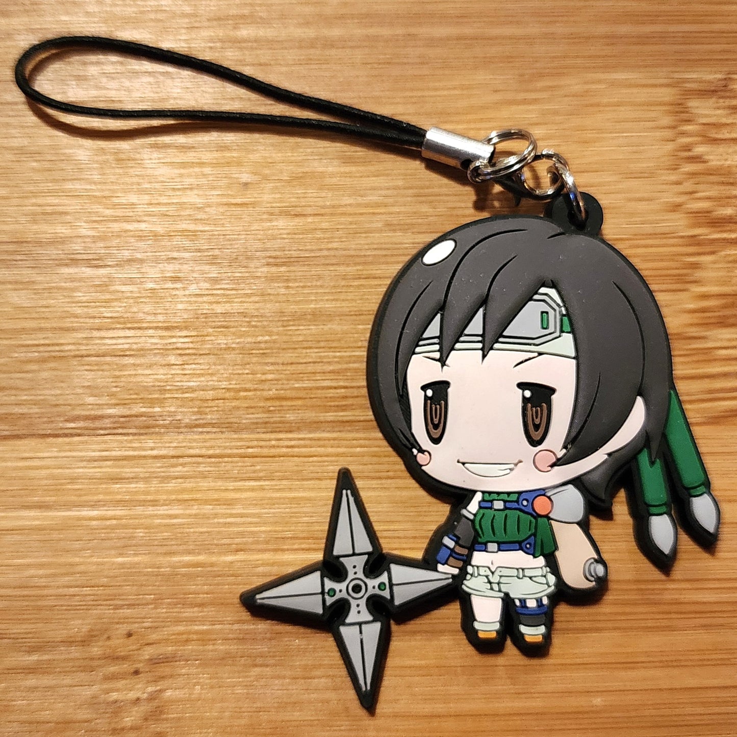 Yuffie Final Fantasy 7 Theatrhythm Rubber Keychain Strap