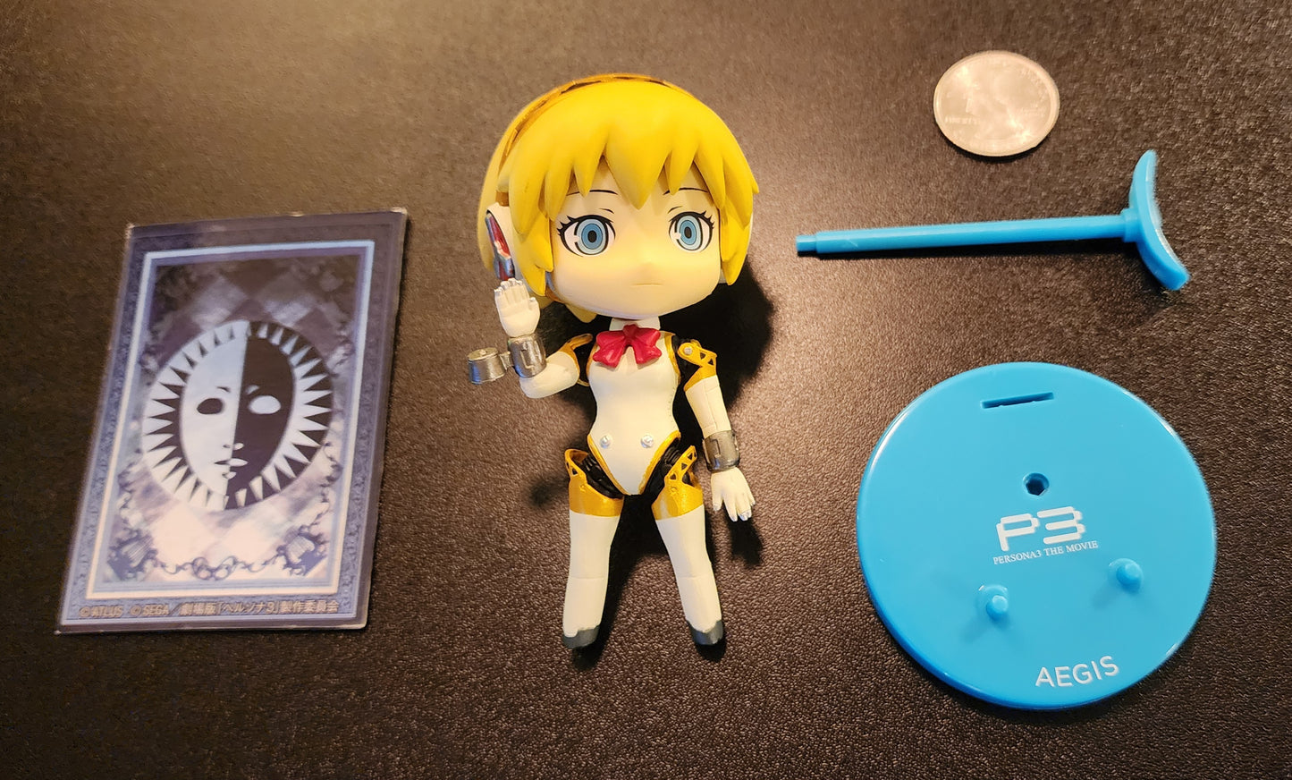 Persona 3 Aegis Happy Lottery Chibi Figure with Card