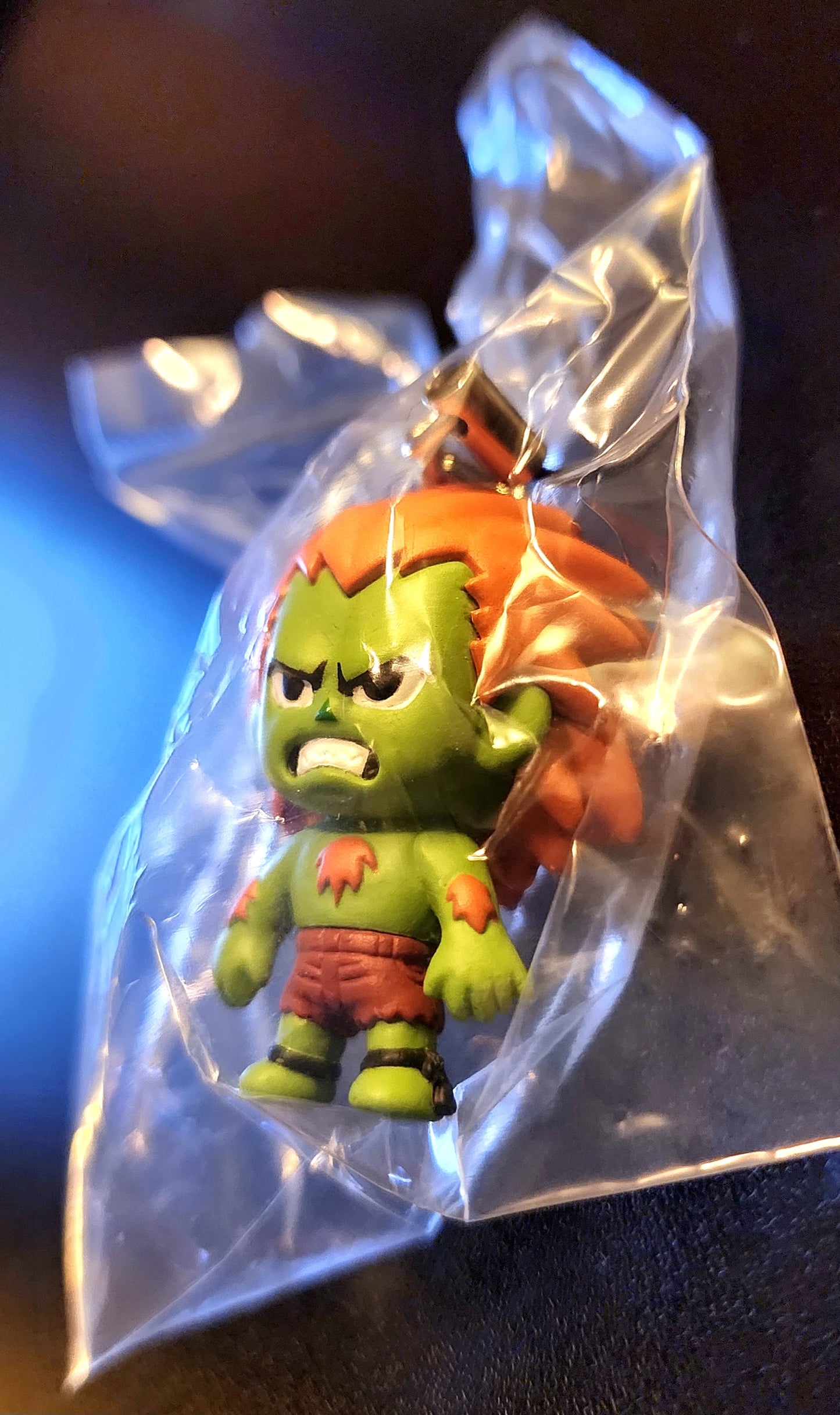 Blanka Starget Street Fighter Strap Charm Figure (1P Color)