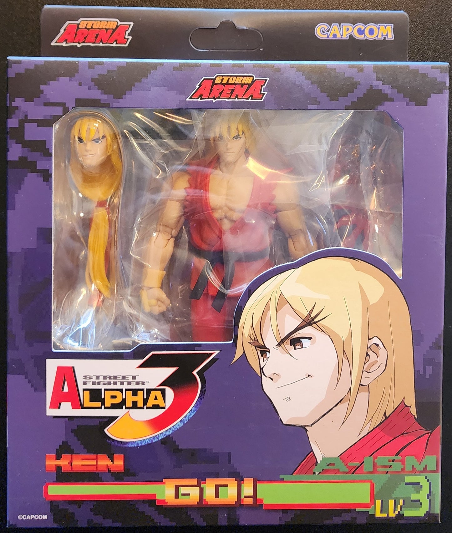 Ken Masters Street Fighter Alpha 3 Storm Collectibles Action Figure