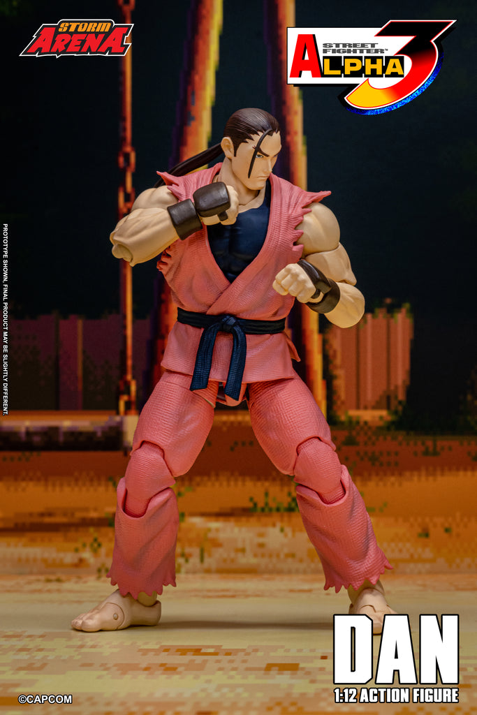 Dan Hibiki Street Fighter Alpha 3 Storm Arena Action Figure