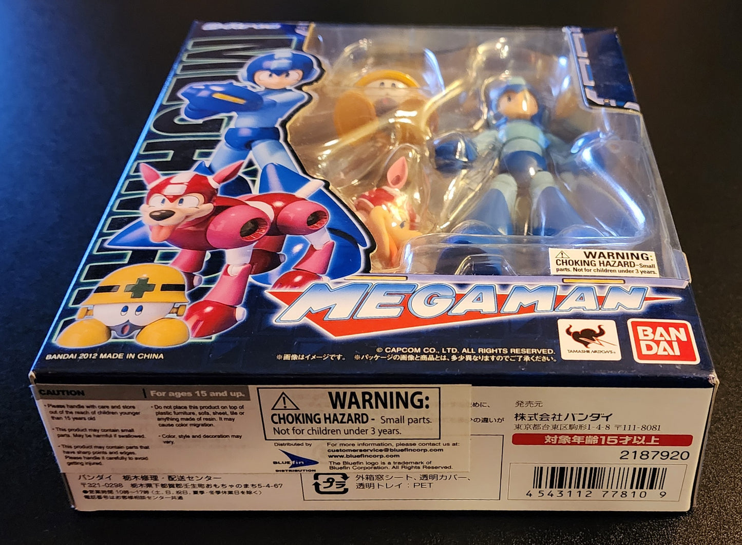 Mega Man Classic and Rush ROCKMAN D-Arts Bandai Tamashii Nations Action Figure (Sealed)