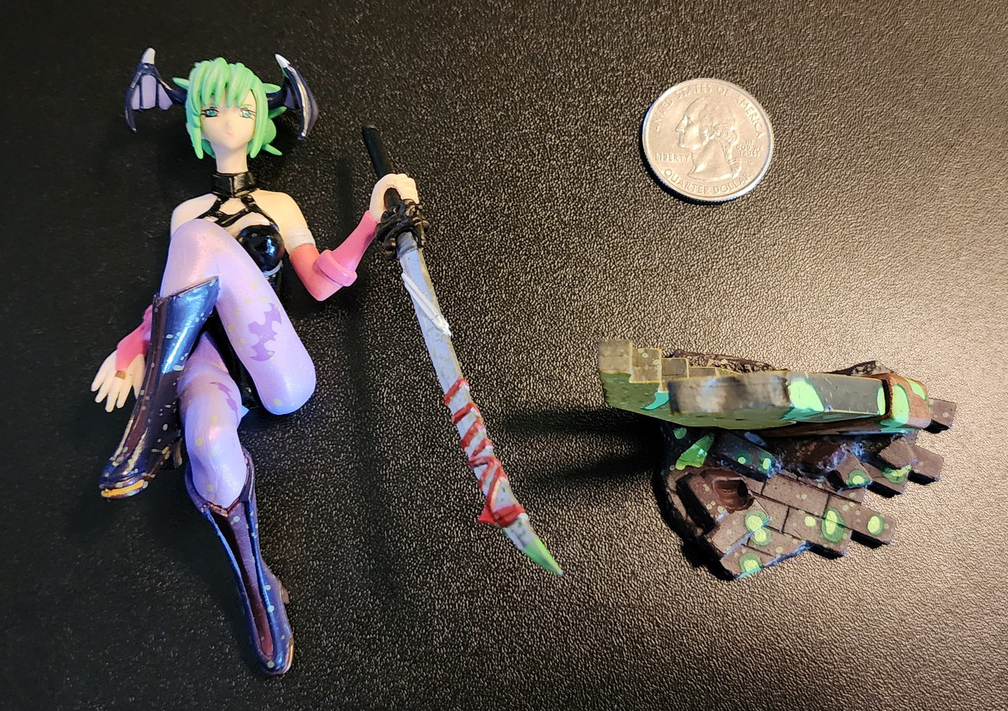 Morrigan "Samurai" Crimson Tears Darkstalkers Yujin SR Figure