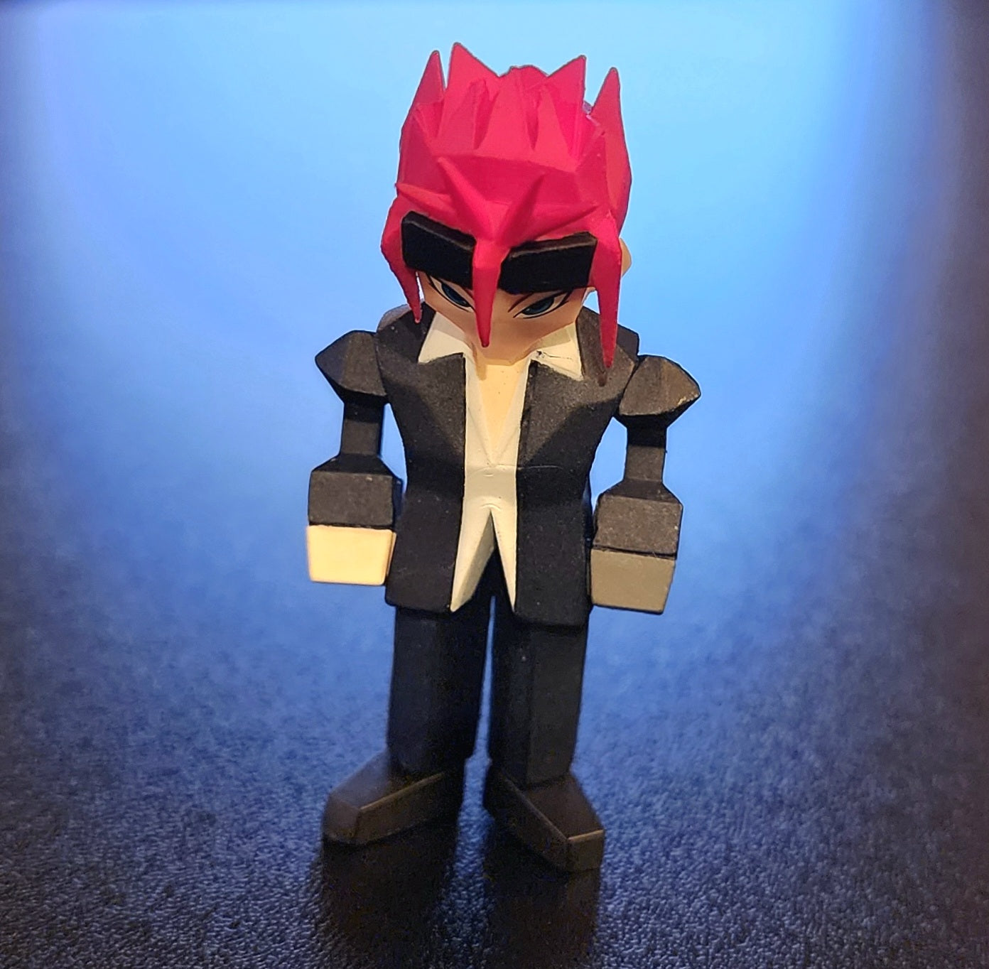 Reno Final Fantasy 7 Polygonal Model Figure
