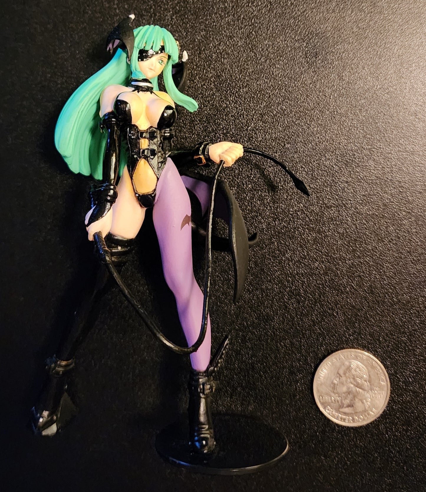 Morrigan Special Alternate Outfit Yujin SR Series Gashapon Figure (Eye Patch Version)