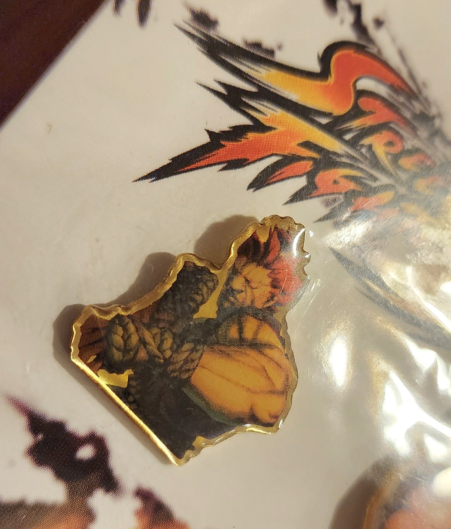 Street Fighter IV Pin Collection - Ryu, Akuma, SF4 Logo