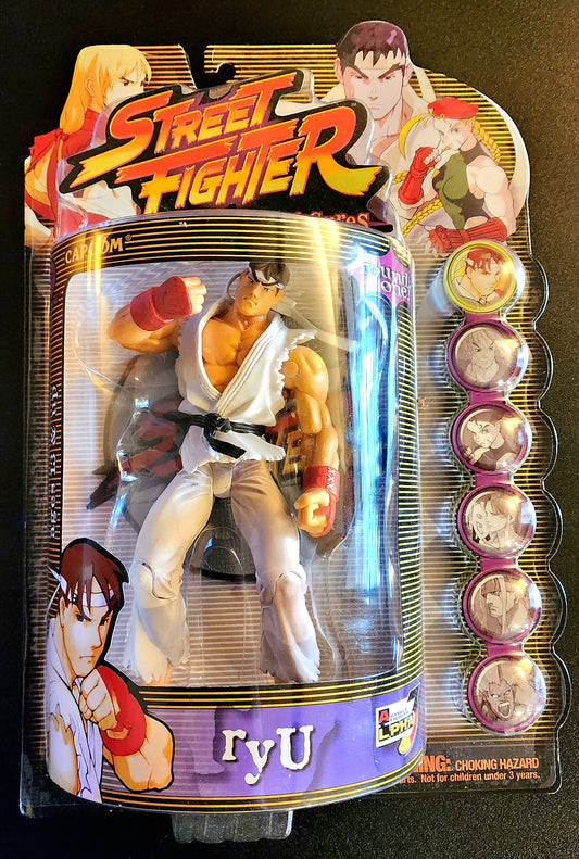 Ryu ReSaurus Street Fighter Round 1 Action Figure (Sealed)