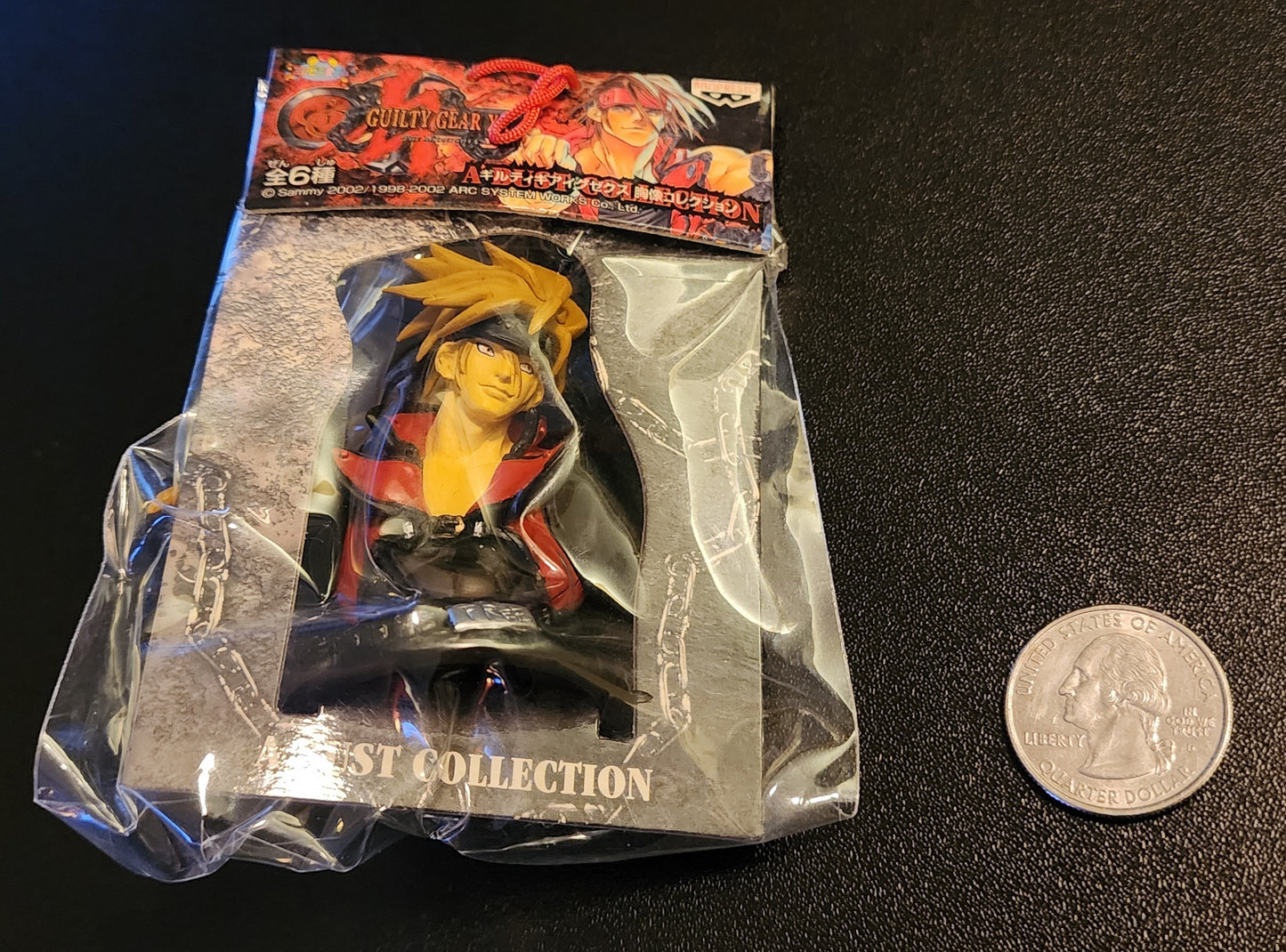 Sol Badguy Guilty Gear XX Banpresto Mini Bust Figure Collection (EX Color)