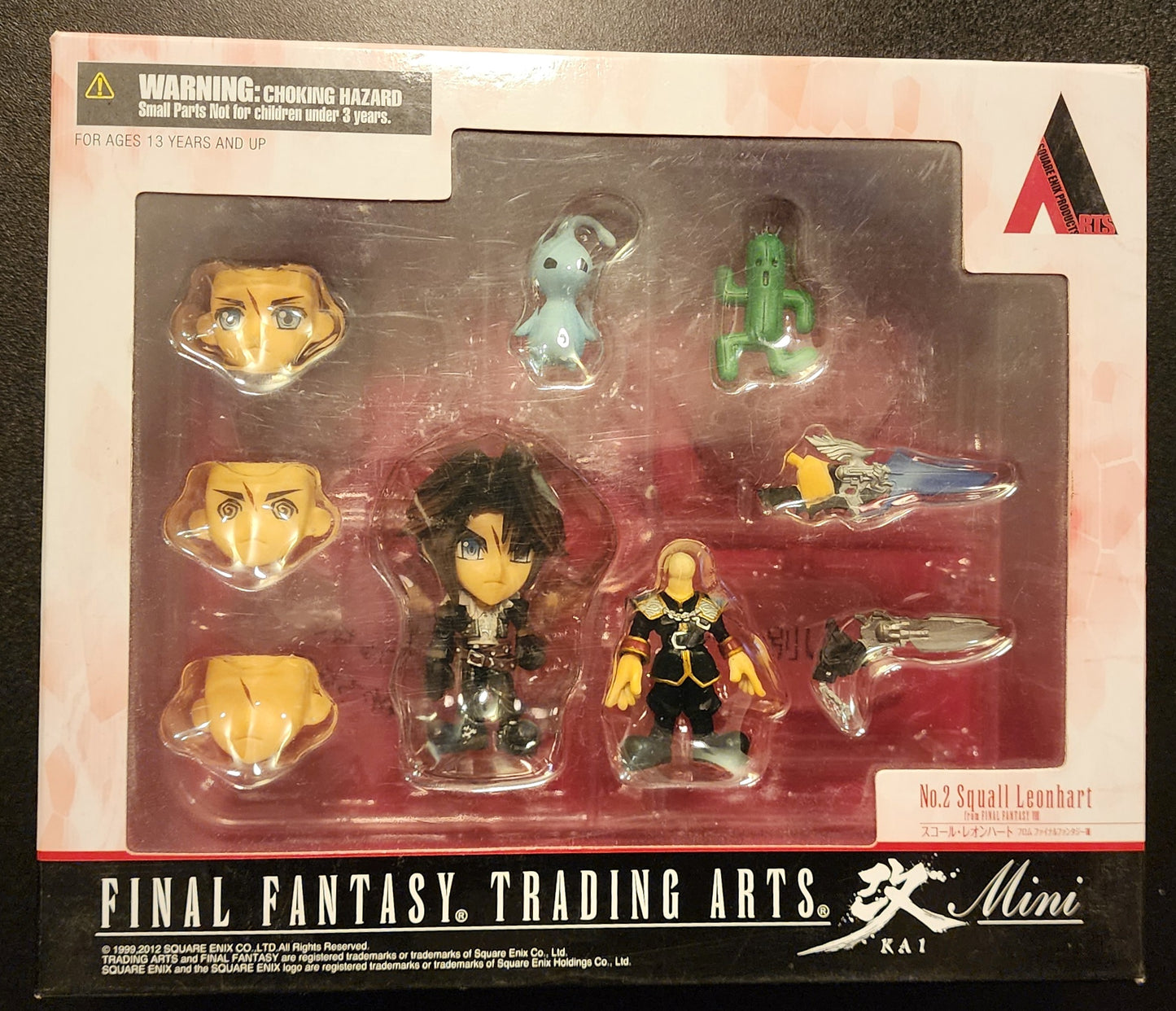 Squall Lionheart Final Fantasy Trading Arts Kai Mini Figure (Sealed)