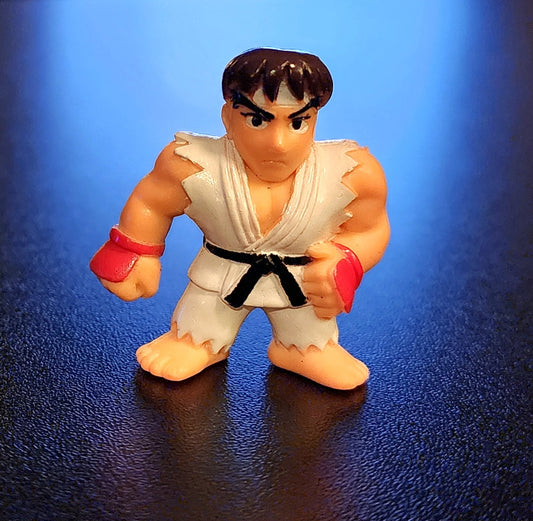 Ryu Street Fighter Alpha Vintage Keychain Figure