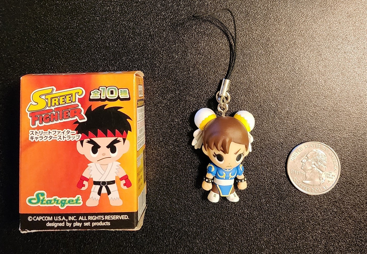 Chun-Li Starget Street Fighter Strap Charm Figure (1P Color)