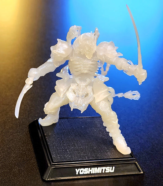 Yoshimitsu Tekken 6 Bandai Figure (Pearl Clear Version)