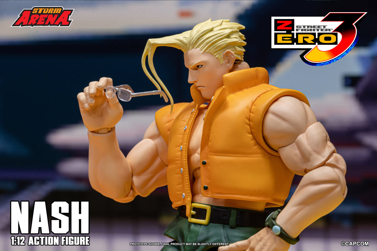 Charlie Nash Street Fighter Alpha 3 Storm Arena Action Figure