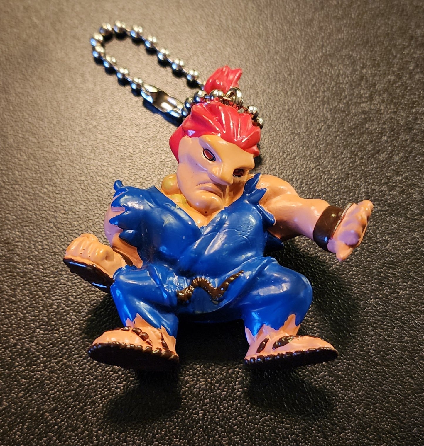 Akuma Street Fighter Alpha Vintage Keychain Figure (with Keychain)