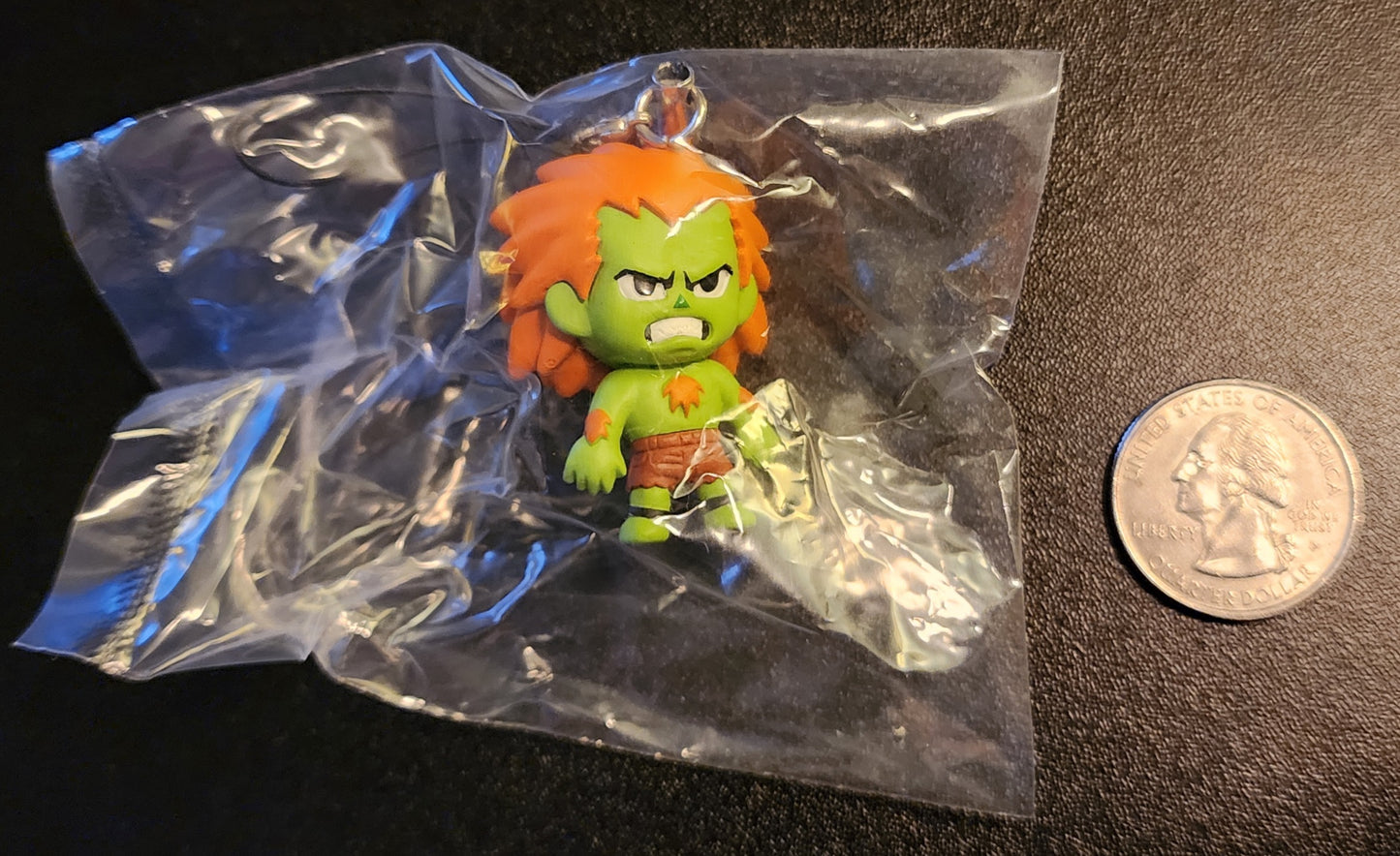 Blanka Starget Street Fighter Strap Charm Figure (1P Color)