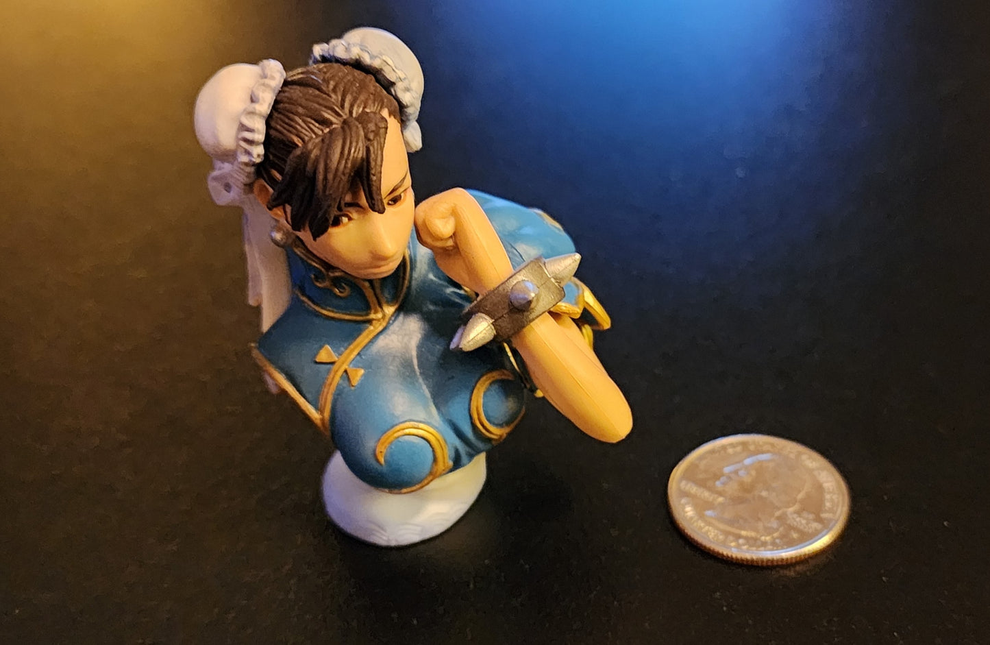 Chun-Li Street Fighter Heroines Mini Bust Figure by FiguAx